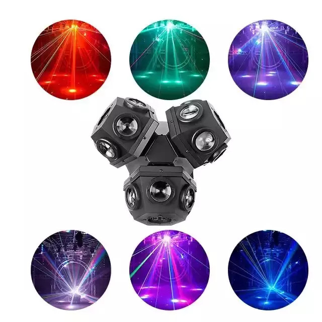 Бар 18PCS RGBW Beam Moving Head Laser Dj Stage Light FD-ML013