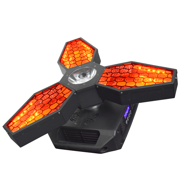 Maple Leaf 3pcs * 50W DJ Nightclub Led Retro Stage Moving Head Light FD-R350