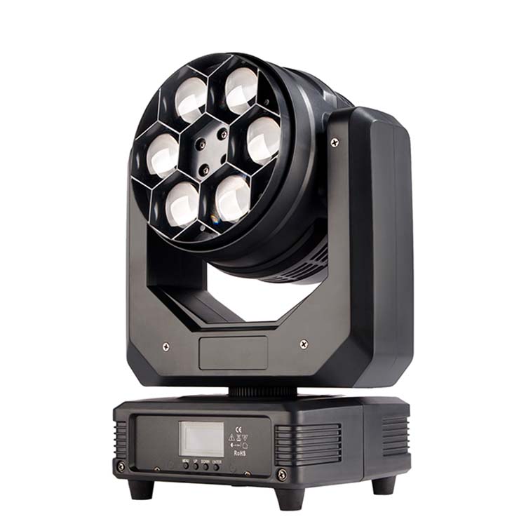 6x40 Вт Bee Eye Mini LED Moving Light с малым зумом и промывкой Moving Head FD-LM640B