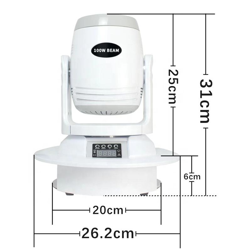 Disco Stage 100w Led Spot Moving Head Lights FD-ML016